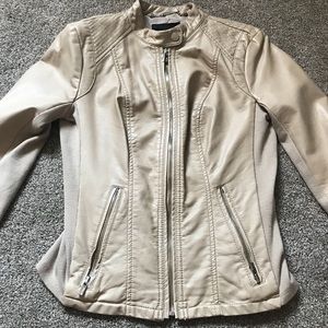 Express “leather” jacket.